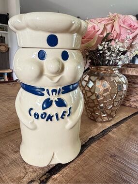 Vintage 1970’s Pillsbury dough boy cookie Jar .